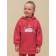 Girls' sweatshirt, height 140 cm, red color