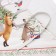 Apron Ethel "New Year's miracle" 60x70 cm, 100% cotton, sarzha 190 g/m2