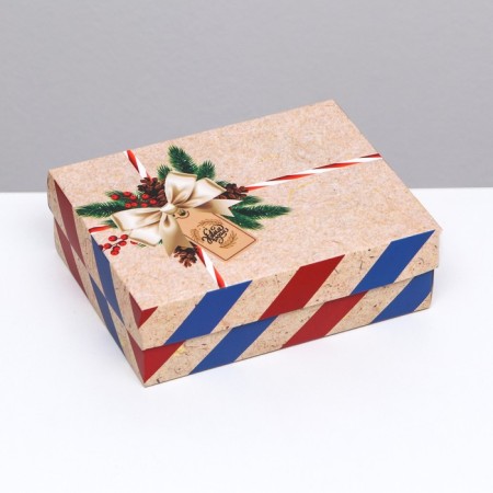 Gift box team "Post", 16.5 x 12.5 x 5.2 cm-6