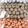 Set of beads for creativity tree "Nature" D-0.8 cm, 4 colors x 15 g