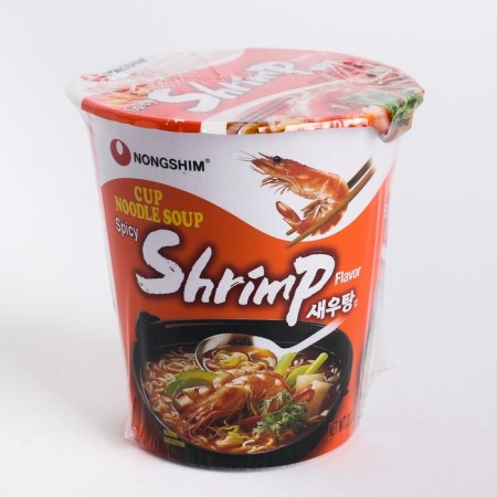 Лапша быстрого приготовления Nongshim со вкусом креветки, 67 г