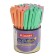 Ballic handle Luxor Liquiwrite, node 0.7 mm, blue ink, with antibacterial flu, mix