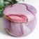 Casket Metal Round "Colored Marble with Golden Cracks" MIX 5x7x7 cm