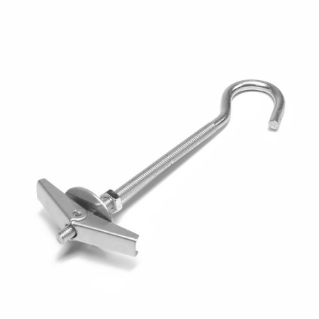 Anchor "Tundra", ceiling, folding, spring, with a hook, white zinc, m4-3