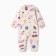 Combineson children, cream color/fruits, height 80 cm