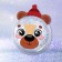 New Year's set for creativity. Herbal balloon “New Year! Cute bear "