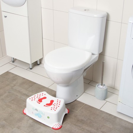 Baby stand with anti -slip legs, white color
