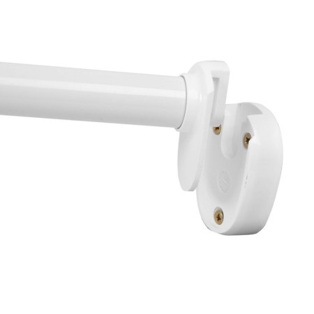 Cornice for the bathroom corner, 80 x 80 cm, white color-1