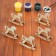 A set of workpieces for creativity "Horse-rocking", 5 pcs