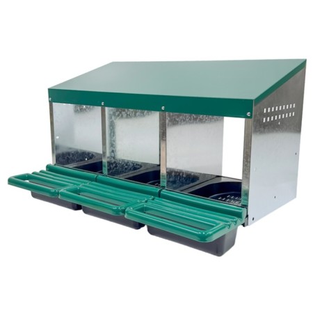 Hobbyfarm 3 sections 3 sections with egg sections nest