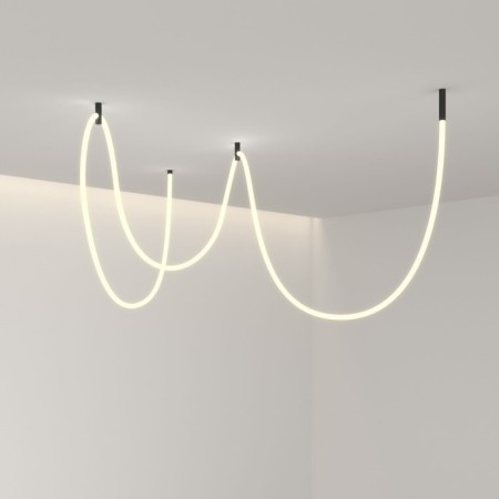 Flexible neon Elektrostandard, IP20, SMD2835, 336 LED/m, 12V, 3000K, one -way, glow warm white, without fastening