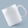 Ceramic mug "Dad", 320 ml, white color