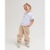 Children's pants Minaku: Basic Line Kids, beige color, height 152