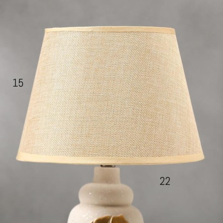 Highway lamp 16238/1wt E14 40W beige-gold 22x22x34 cm Risalux-3