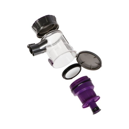 Vertical vacuum cleaner Windigo Luc-2210, 150 watts, 0.5 l, wireless, purple-8
