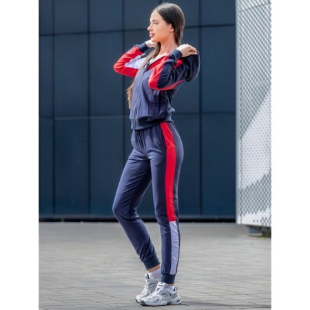Female ishomine is a suit, size 50, dark blue color-6