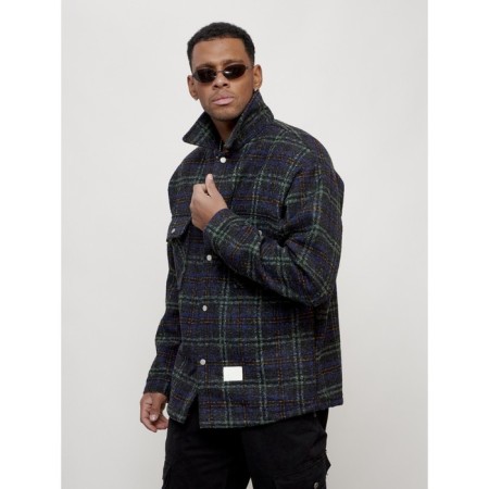 Male windbreaker, size 48, green color-3