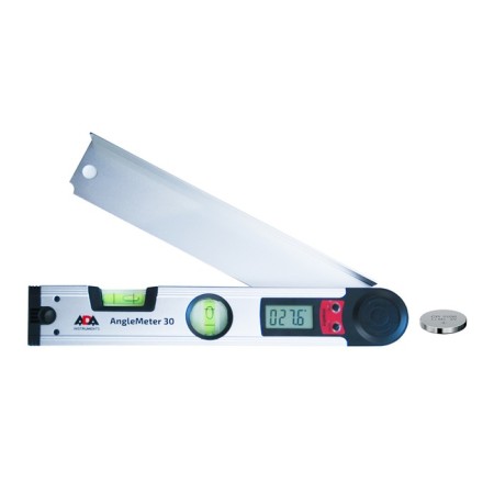 Electronic Anglemeter 30 A00494, 0-225 °, ± 0.3 °, from -10 to +50 ° C, 1 battery 3V,-4