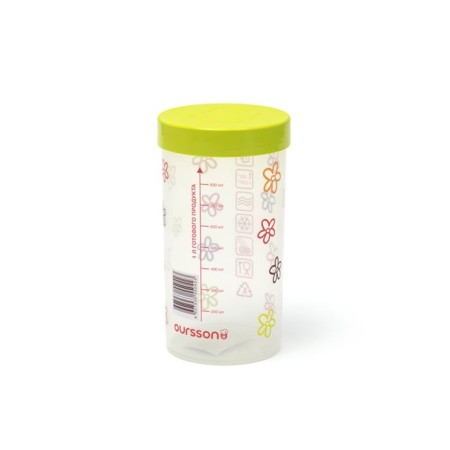 Capacity for bulk plastic Oursson, Ja55042/GA, Salad cover, 1 liter