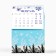 Calendar-Organizer 2025 Happy New Year's House, 8.5 x 12 cm