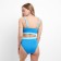 Separate swimsuit, blue color, size 50 (44)