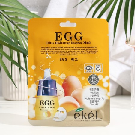 Ekel face mask, egg, "Mask Pack EGG", 23 ml