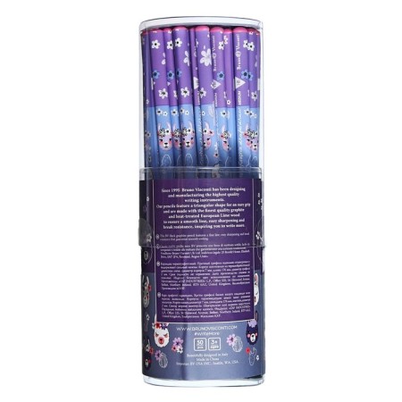 Pencil Chernographic 2 mm Happy Graphix "Circus. Lama", NV, three -sided-3