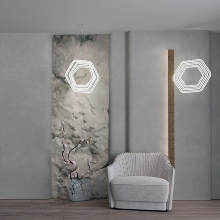 Suspended lamp Dimmone IP20 LED 4000K 148W, with PDU-4