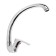 Comer for the kitchen "Everest" B53-032, single-leaf, pour 203 mm, chrome