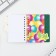 Notepad for graduation with dividers on the crest "Graduate of kindergarten" format A7, 40 sheets