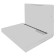 A4 cartridge folder, calligrata top deluxe, 12 departments, 700 μm, on a button, white with color separators