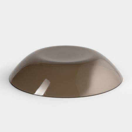 Service of a table glass "Ambier", 19 items, brown color-4