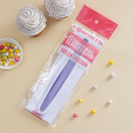 Confectionery spatula Konfinetta "holiday", 23 × 7.7 cm-3