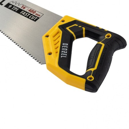 Denzel 24146 wood hacksaw, 2k handle, 2k handle, 11 tpi, 400 mm-1