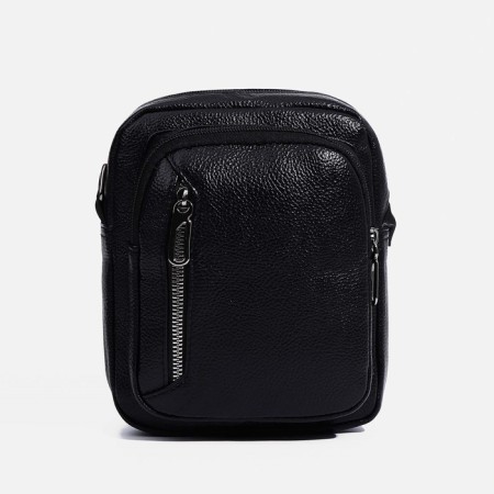 Male bag, black color-1