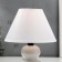Table lamp 16401/1wt E14 40W white 17x17x24 cm