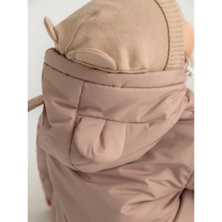 Combineson children's demi -season Amarobaby Spring, height 68 cm, beige color-8