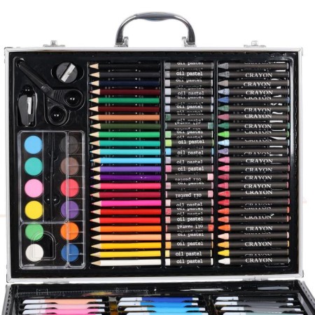 Set for drawing, PVC, blue-1