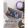 Pillow Golk "New Year's city in the snow, decorative, size 16x45 cm