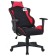 Brabix player "GT RACER GM-101", pillow, fabric, black/red