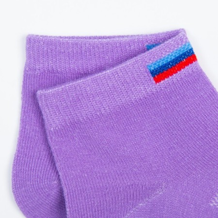 Women's socks, lilac color, size 23-25-2