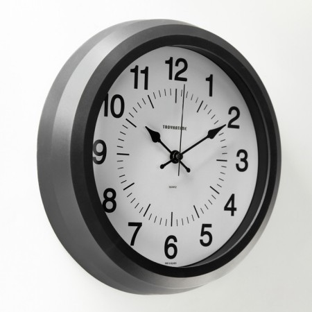 Wall watches, series: classic, d-25 cm, black-1