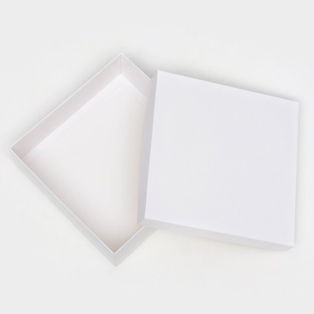 The box is folding, cover is, white, 20 x 20 x 6 cm-2