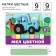 Color school crayons, 9pcs "Blue Tractor", rectangular