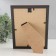 Photo frame Plastic "Mira" 13x18 cm beech with gold (plastic screen)