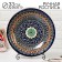 Largan Rishtan ceramics "Patterns", 33 cm, blue, deep