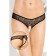 Thongs Open Softline Collection, S/M, (0T-00007779), Black