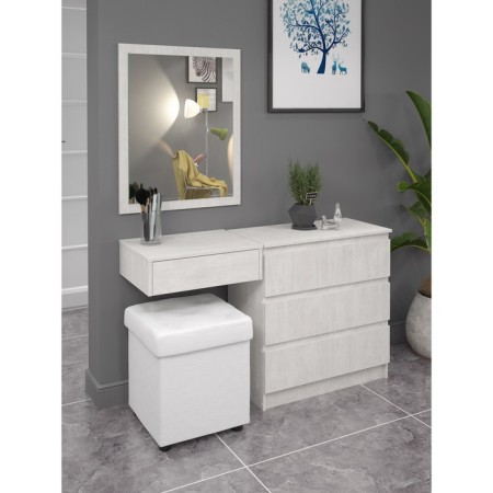 Toilet table, 700 × 383 × 180 mm, color milk-5