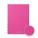 A4 notebook 80 sheets, a cage on a spiral, erichkrause, "silhouette" plastic cover pink