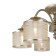 Freya FR2539CL-06G Ksenia ceiling lamp, 730x730x309 mm, E14, 6x40W, color matte gold
